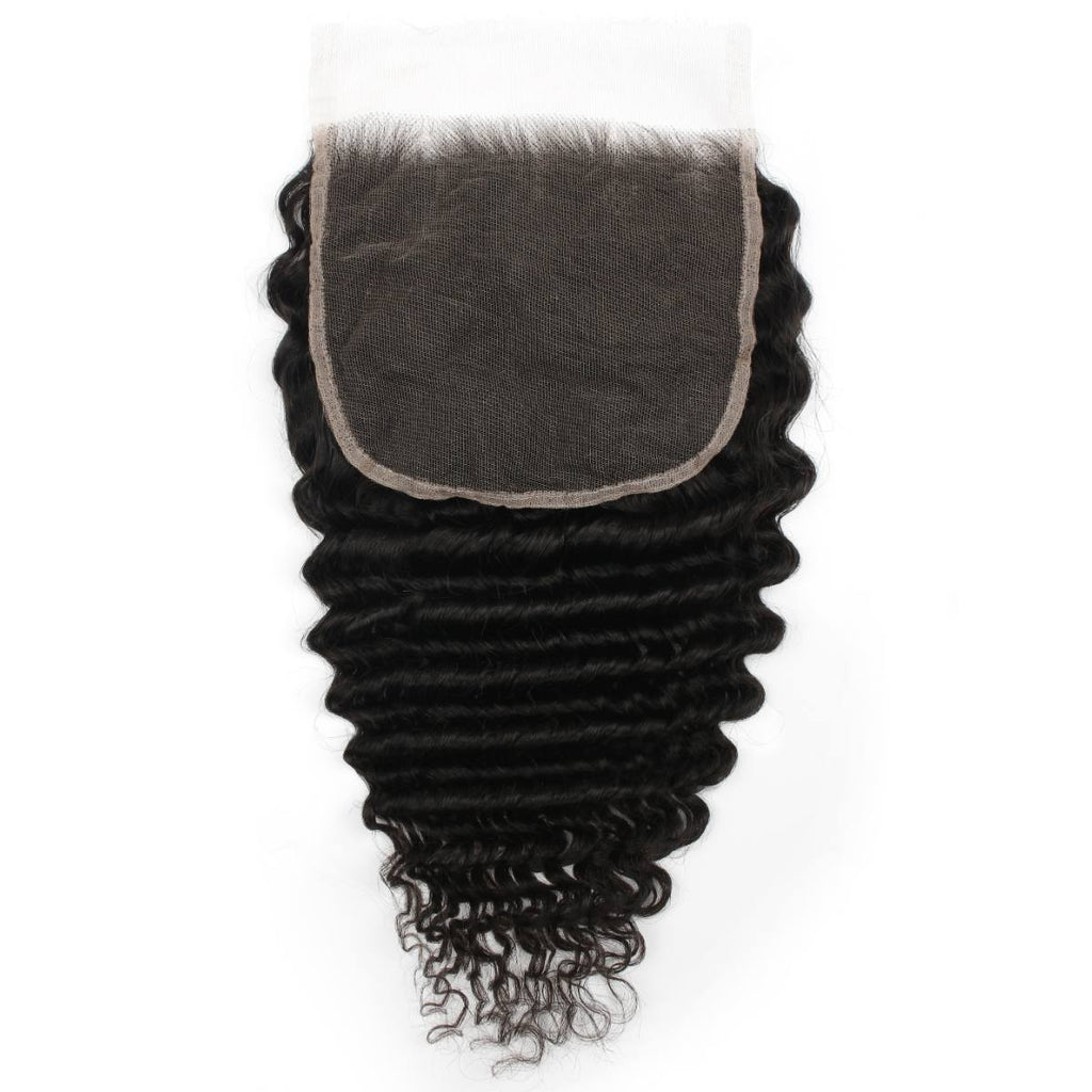Deep Wave 6x6 HD Lace Human Hair Closure - Private Label