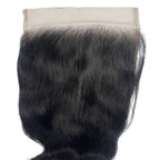 Jet Black Body Wave 6x6 HD Lace Human Hair Closure - Private Label