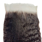Kinky Straight 6x6 HD Lace Human Hair Closure - Private Label