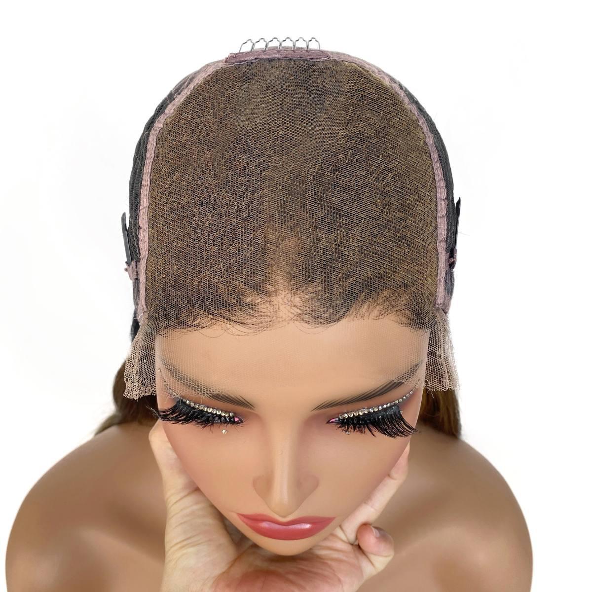 Raw Dark Blonde Balayage Wavy 5x5 HD Closure Wig - Private Label