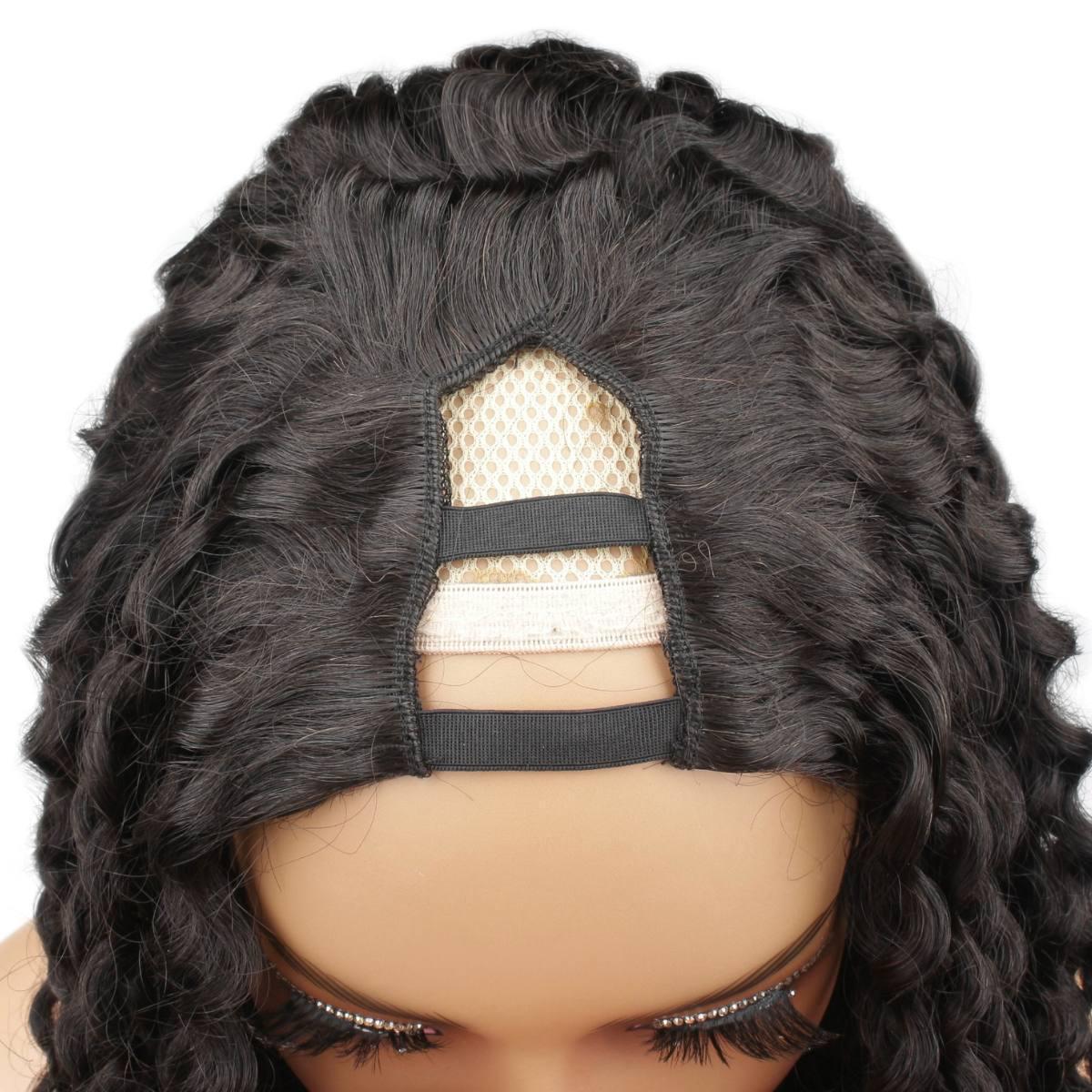 Kinky Curly V Part 100% Human Hair Wig - Private Label