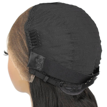 Jet Black Straight 13x4 HD Lace Front Wig
