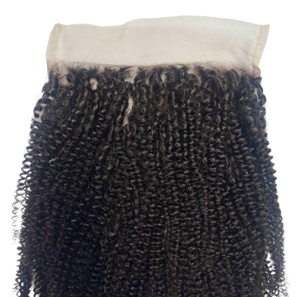 Afro Kinky 7x7 HD Lace Human Hair Closure - Private Label