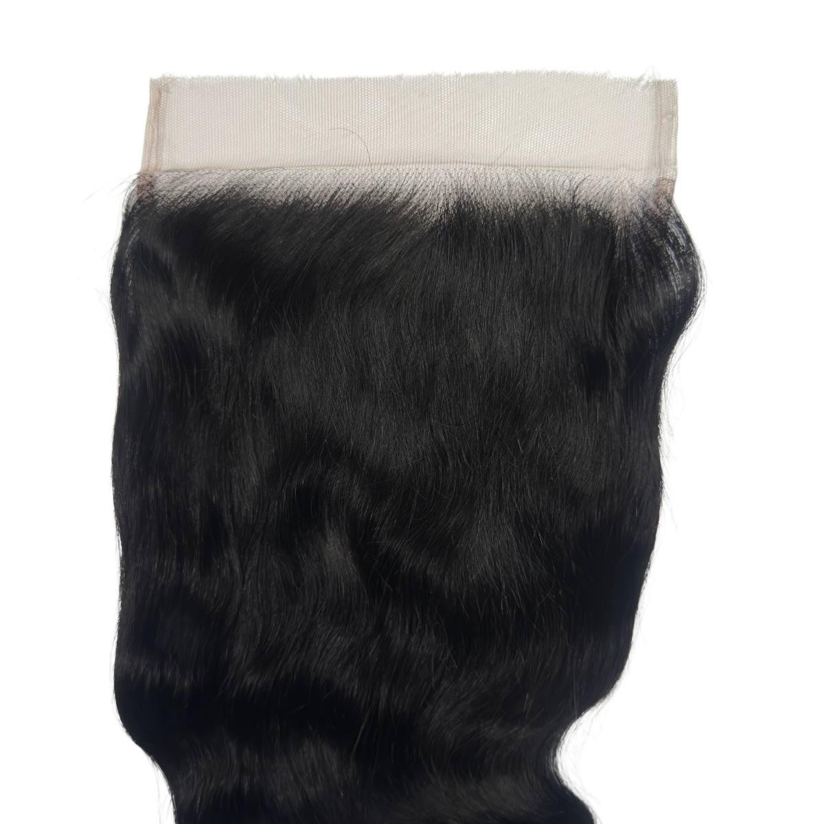 Jet Black Body Wave 7x7 HD Lace Human Hair Closure - Private Label