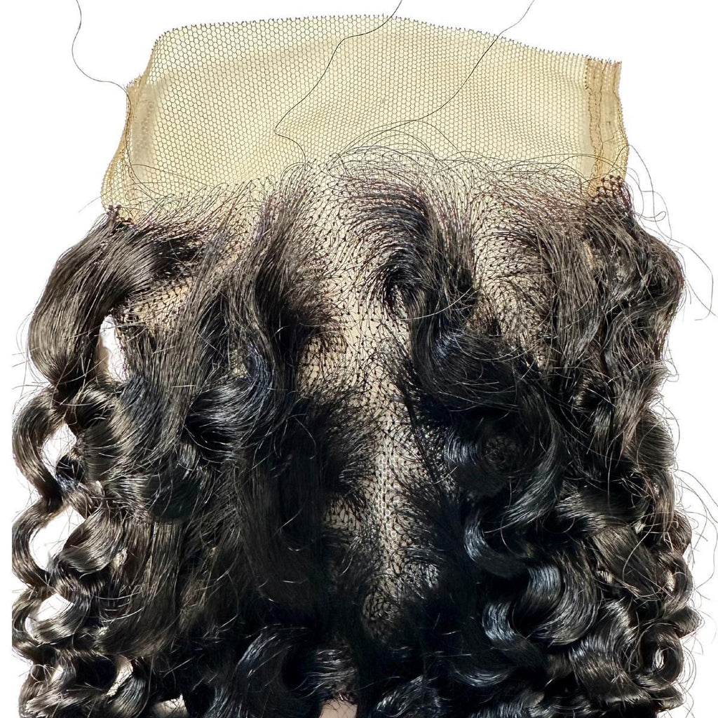Warehouse Curly Bundles with Closure Deal - Private Label
