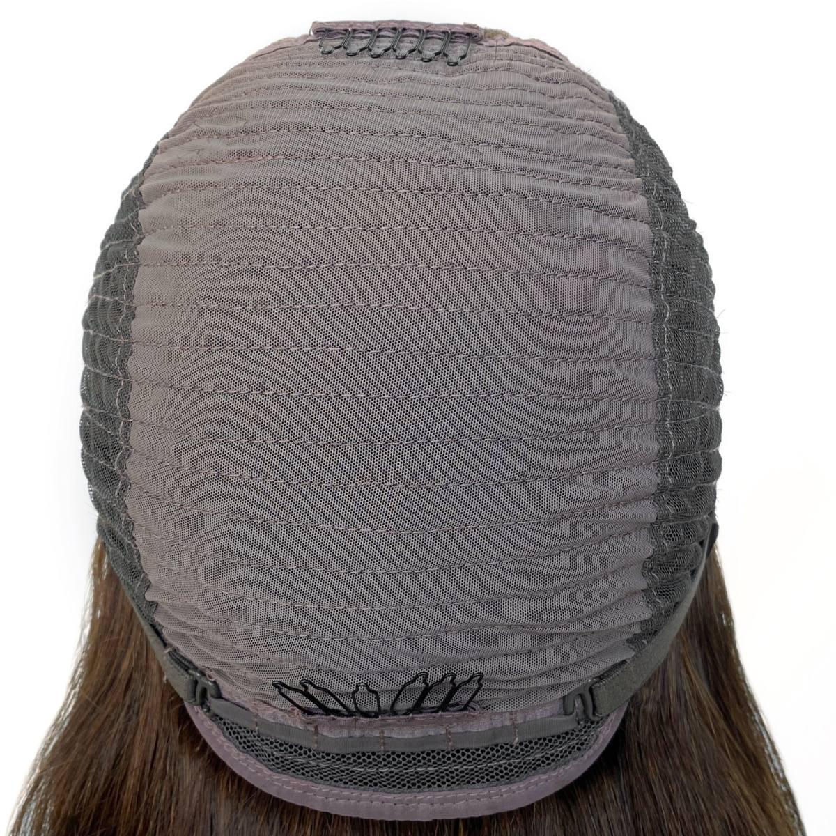 Brown Balayage Wavy 5x5 HD Lace Closure 100% Human Hair Bob Wig - Private Label