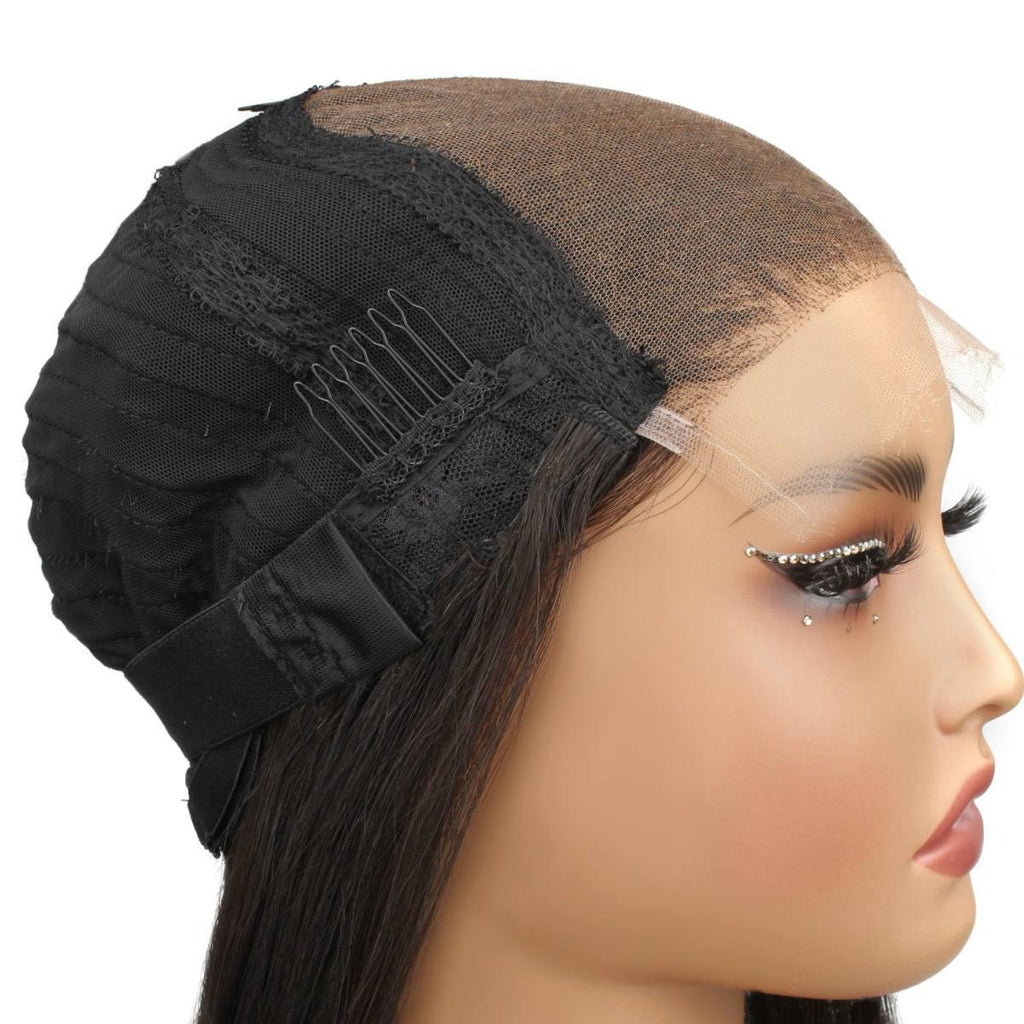 Straight 5x5 HD Lace Closure 100% Human Hair Bob Wig - Private Label