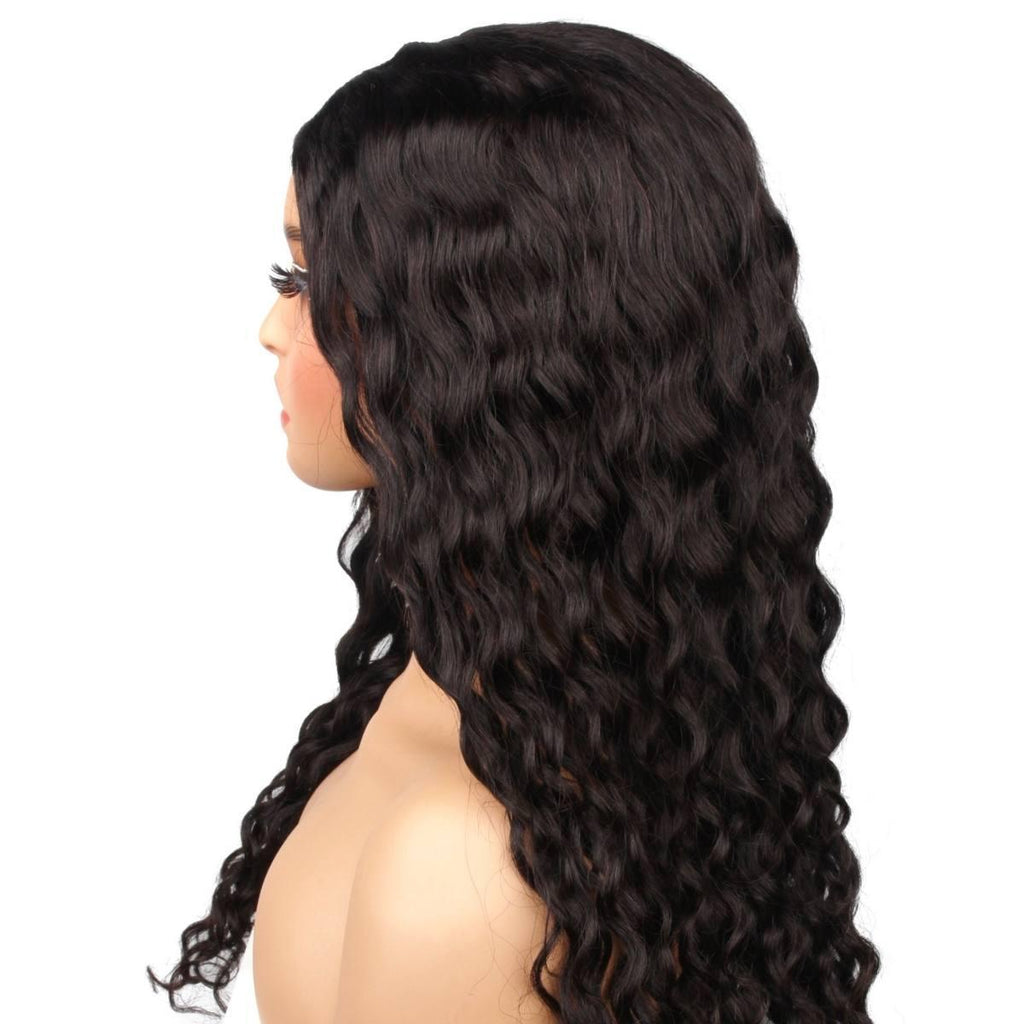 Natural Wave V Part 100% Human Hair Wig - Private Label