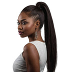Raw Straight 100% Human Hair Ponytail Extension - Private Label