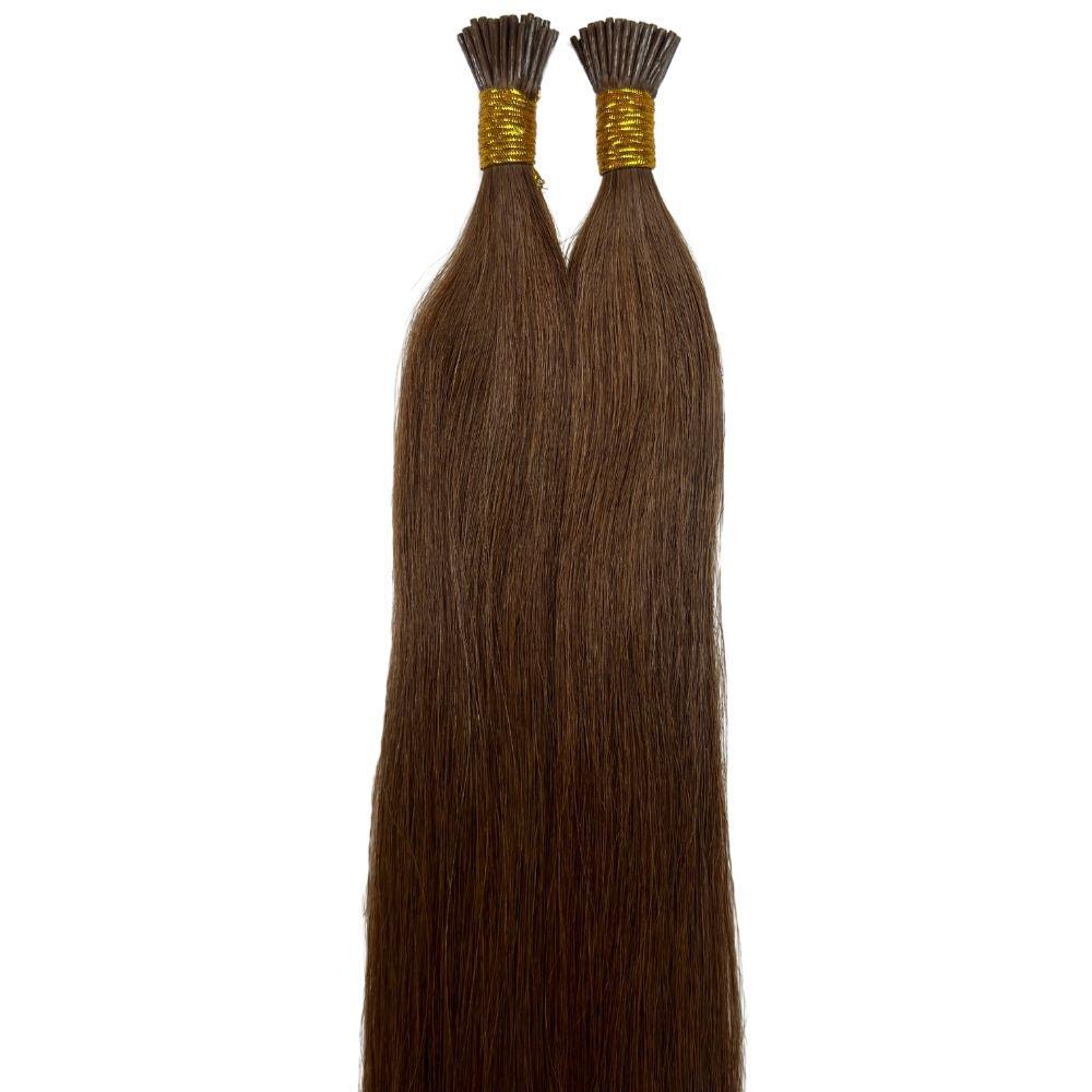 Medium Brown Straight I-Tip