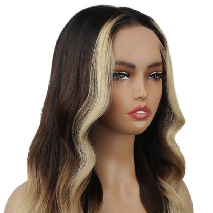 Blonde Balayage Wavy 13x6 HD Lace Front Wig