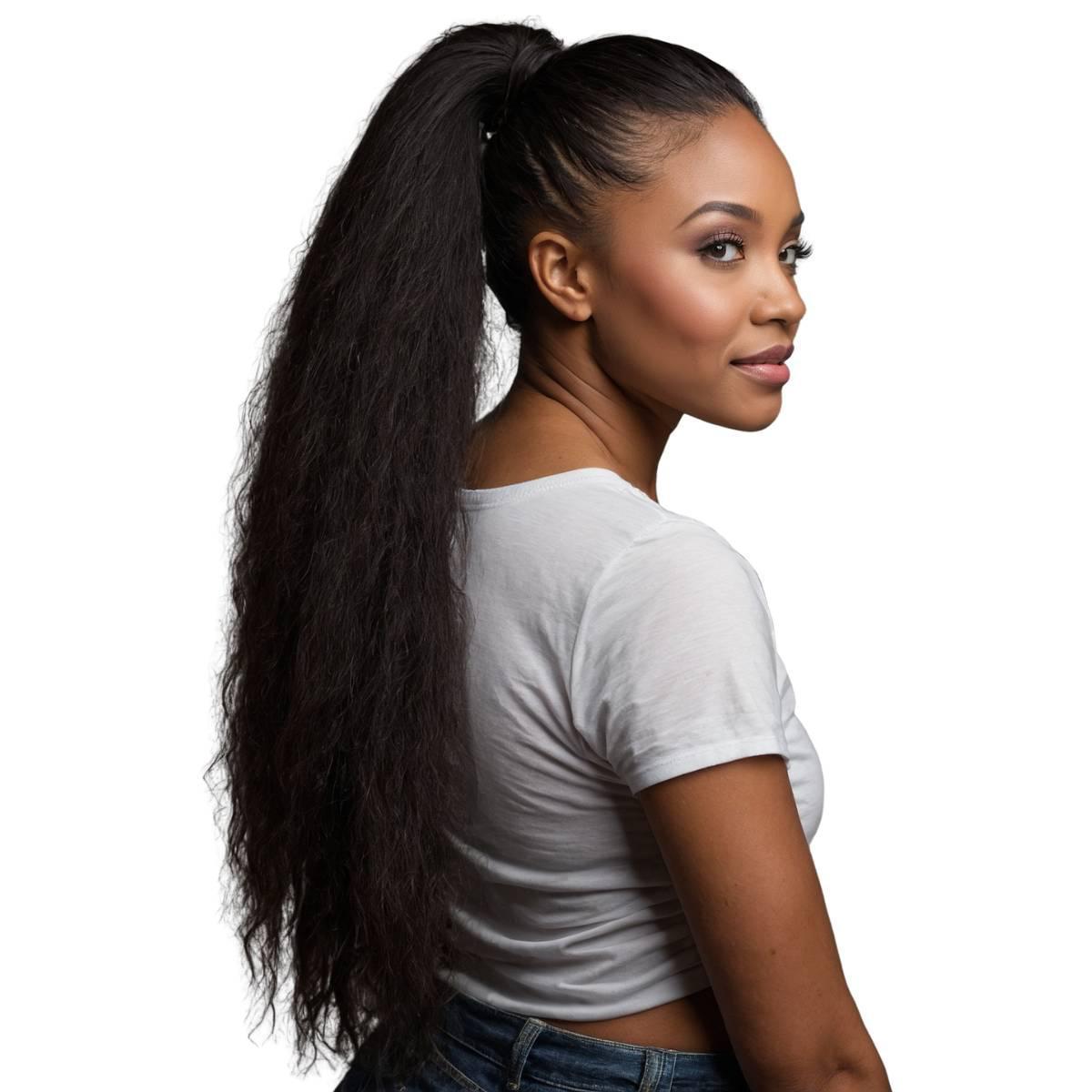 Kinky Straight 100% Human Hair Bundle Deals - Private Label