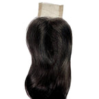 Raw Indian Wavy 2x6 Transparent Lace 100% Human Hair Closure - Private Label
