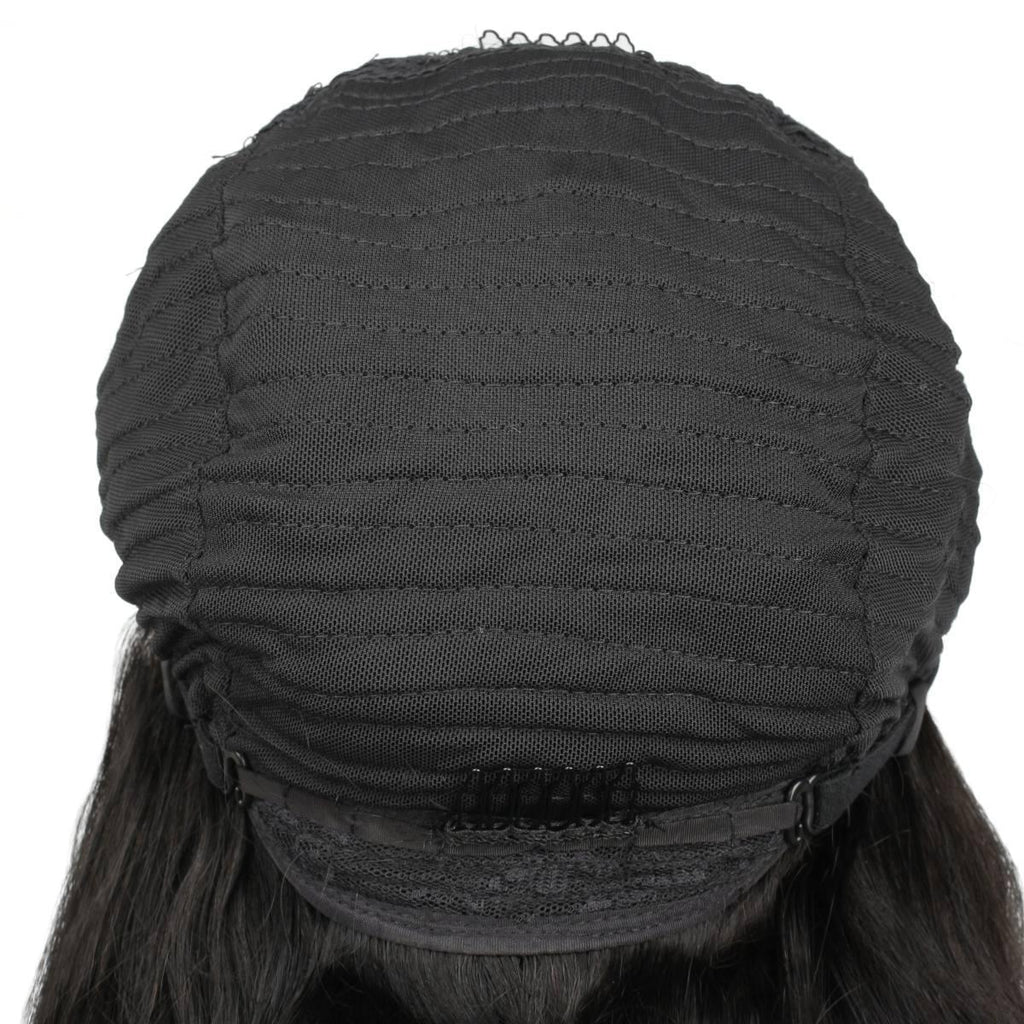 Jet Black Body Wave 5x5 HD Closure Wig - Private Label