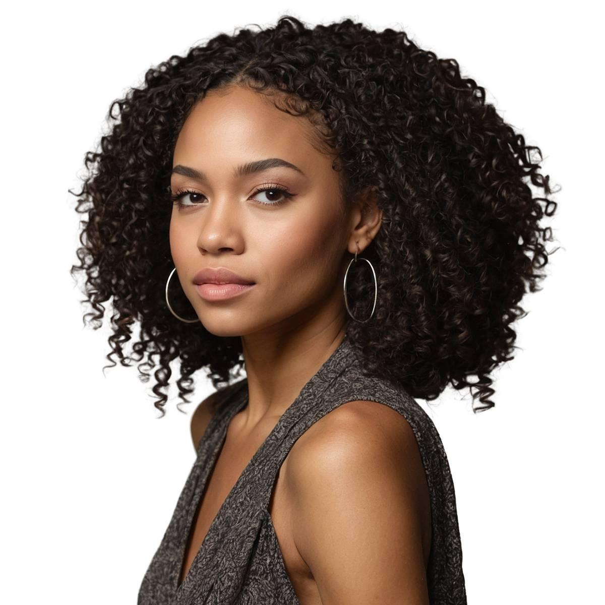 Kinky Curly Clip - In 100% Human Hair Extensions - Private Label