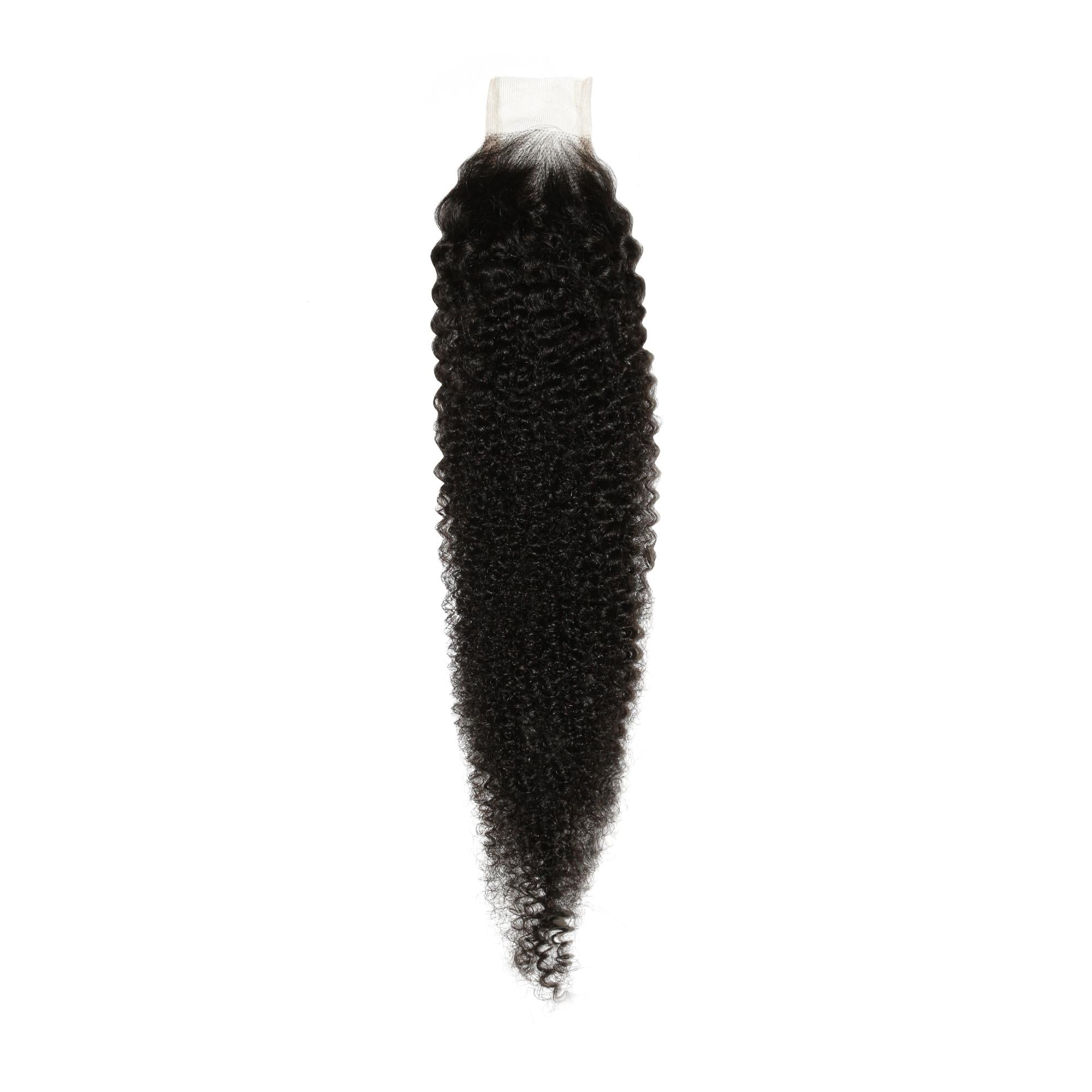 Afro Kinky 2x6 HD Lace 100% Human Hair Closure - Private Label
