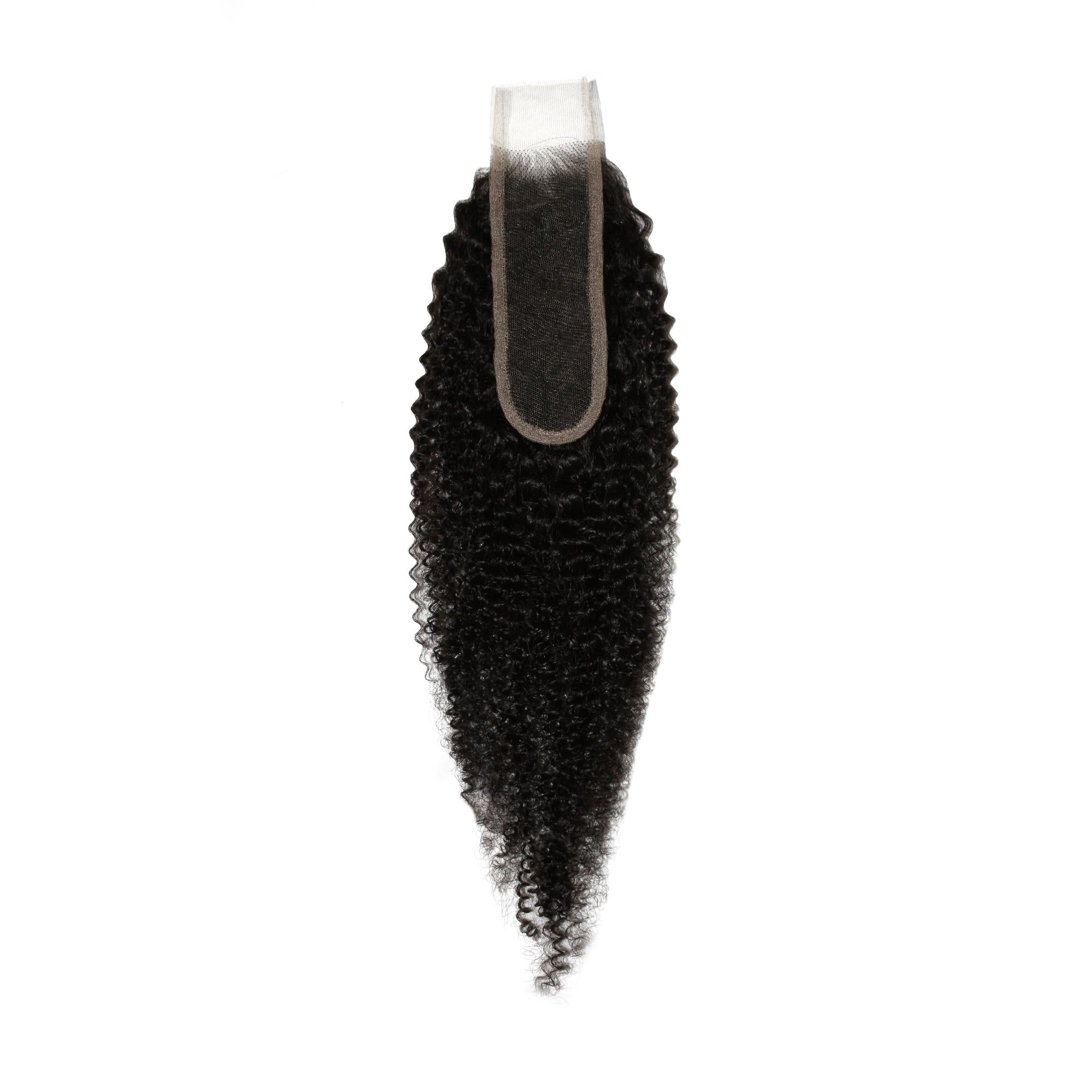 Afro Kinky 2x6 HD Lace 100% Human Hair Closure - Private Label
