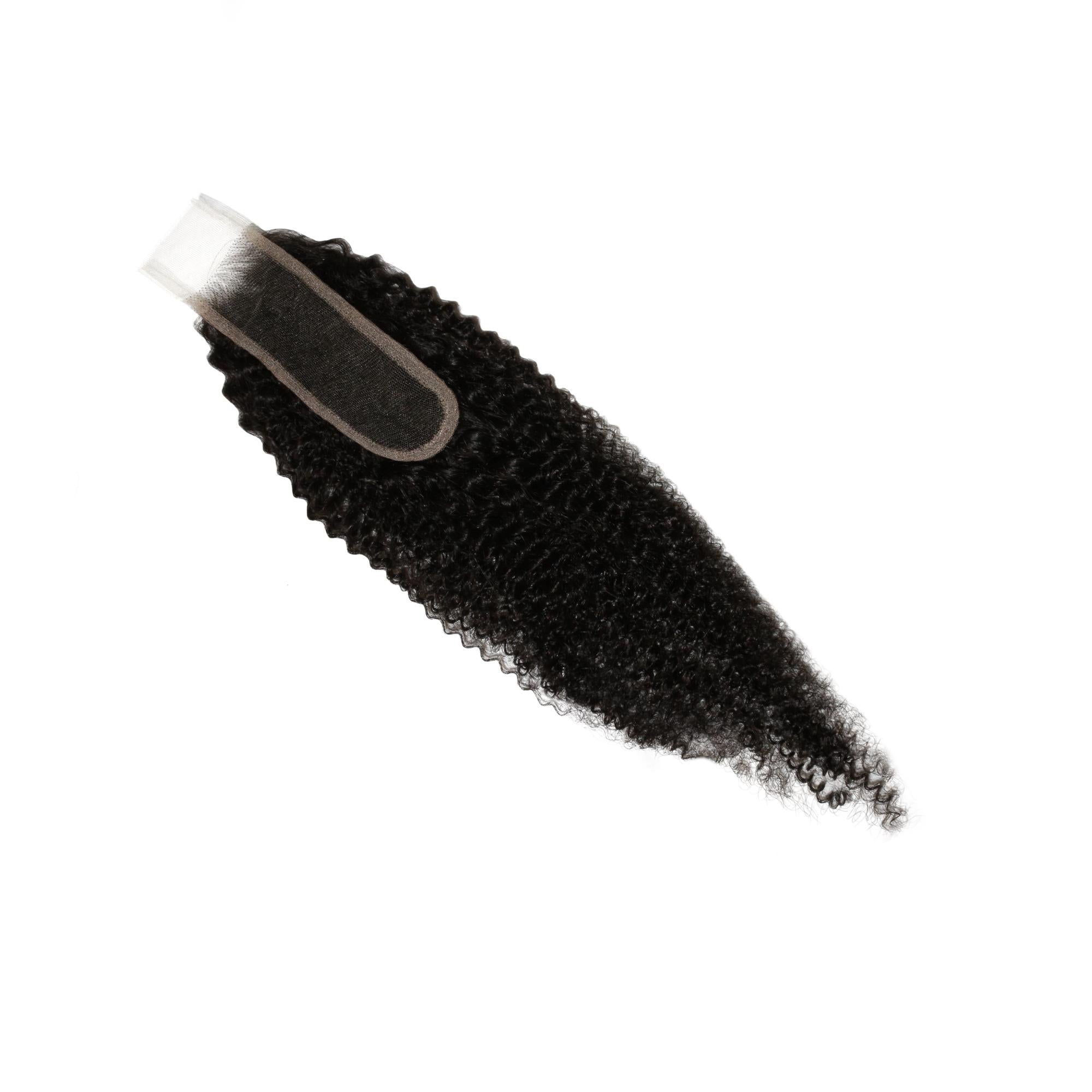 Afro Kinky 2x6 HD Lace 100% Human Hair Closure - Private Label