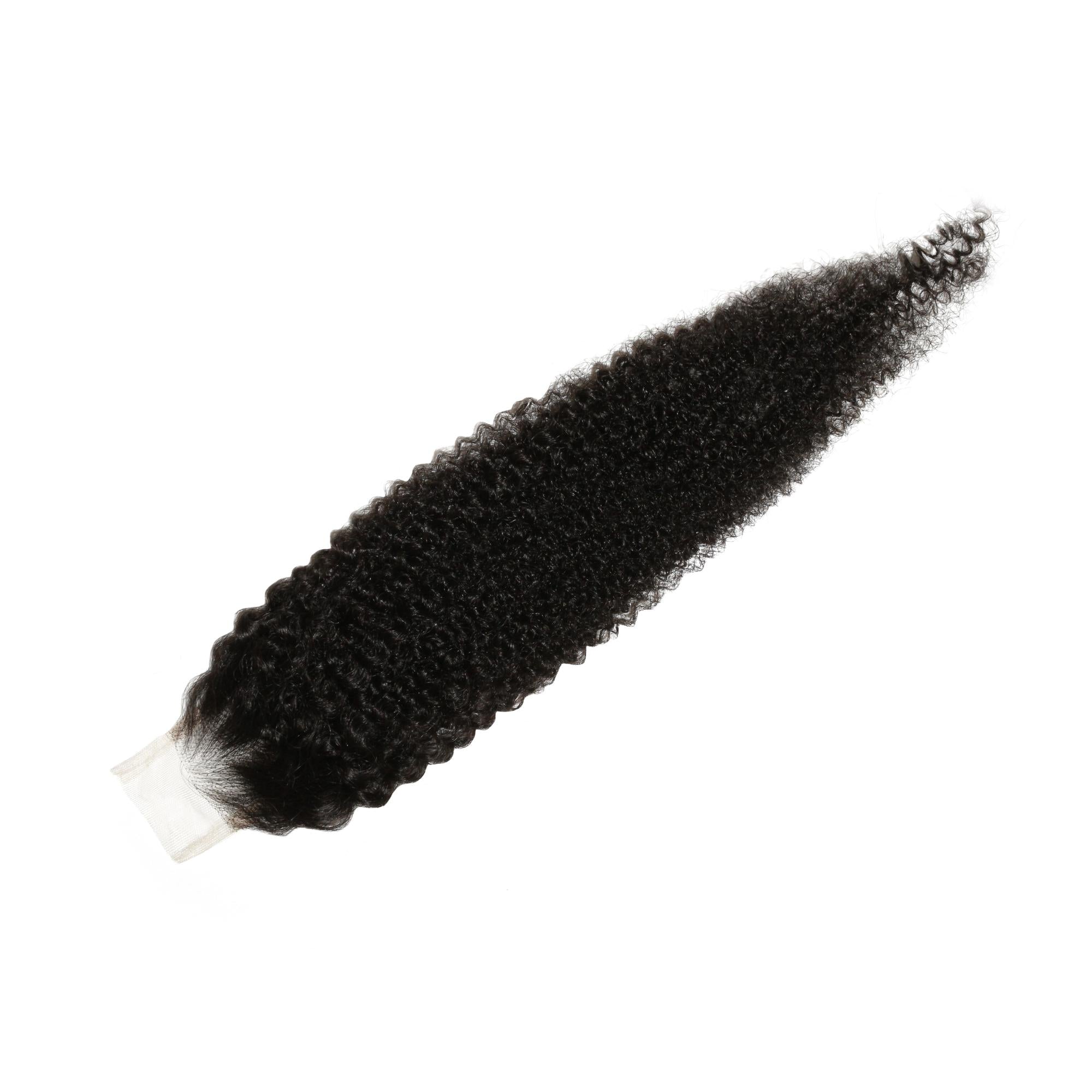Afro Kinky 2x6 HD Lace 100% Human Hair Closure - Private Label