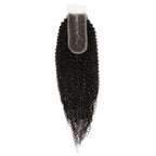 Afro Kinky 2x6 Transparent Lace Human Hair Closure - Private Label