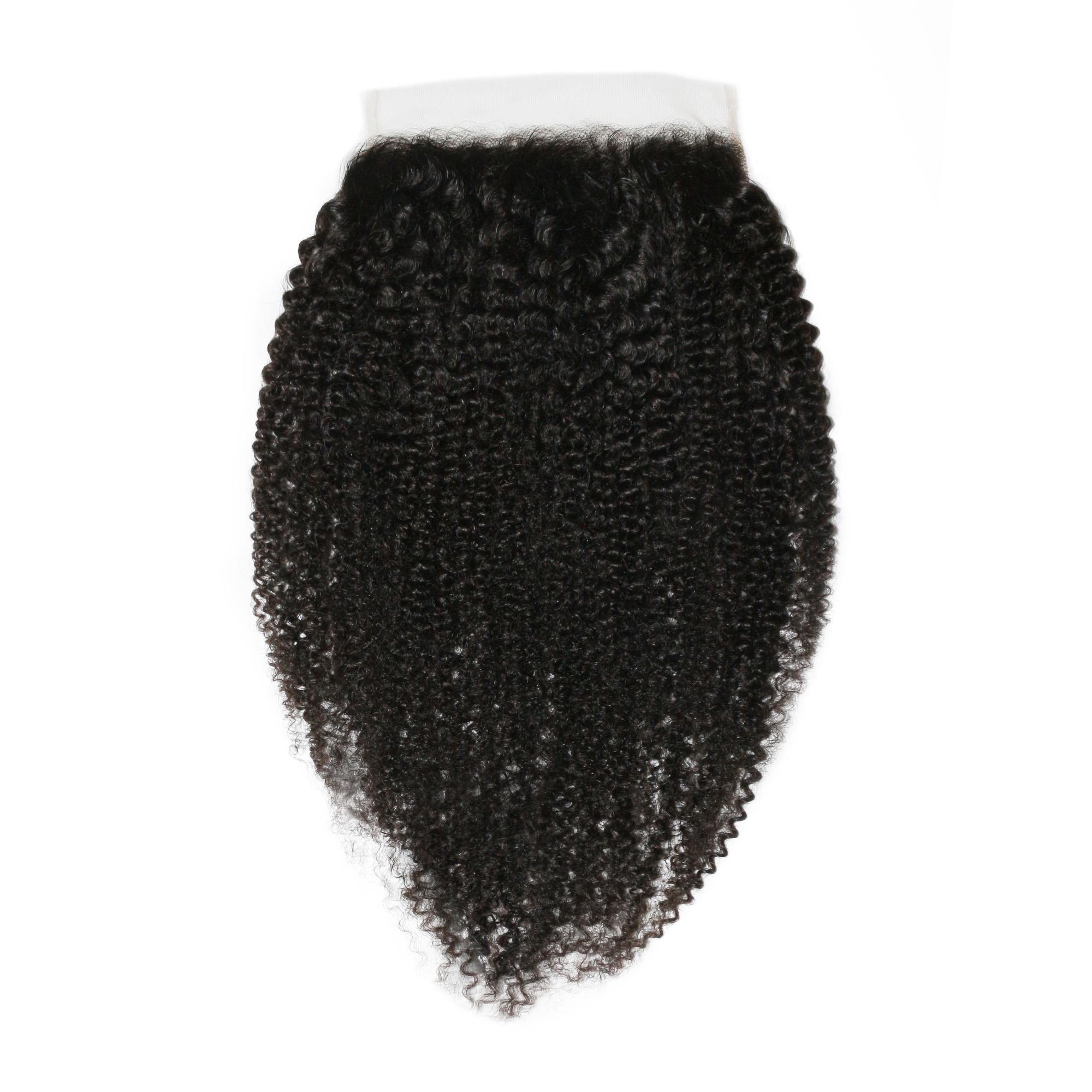 Afro Kinky 7x7 HD Lace Human Hair Closure - Private Label