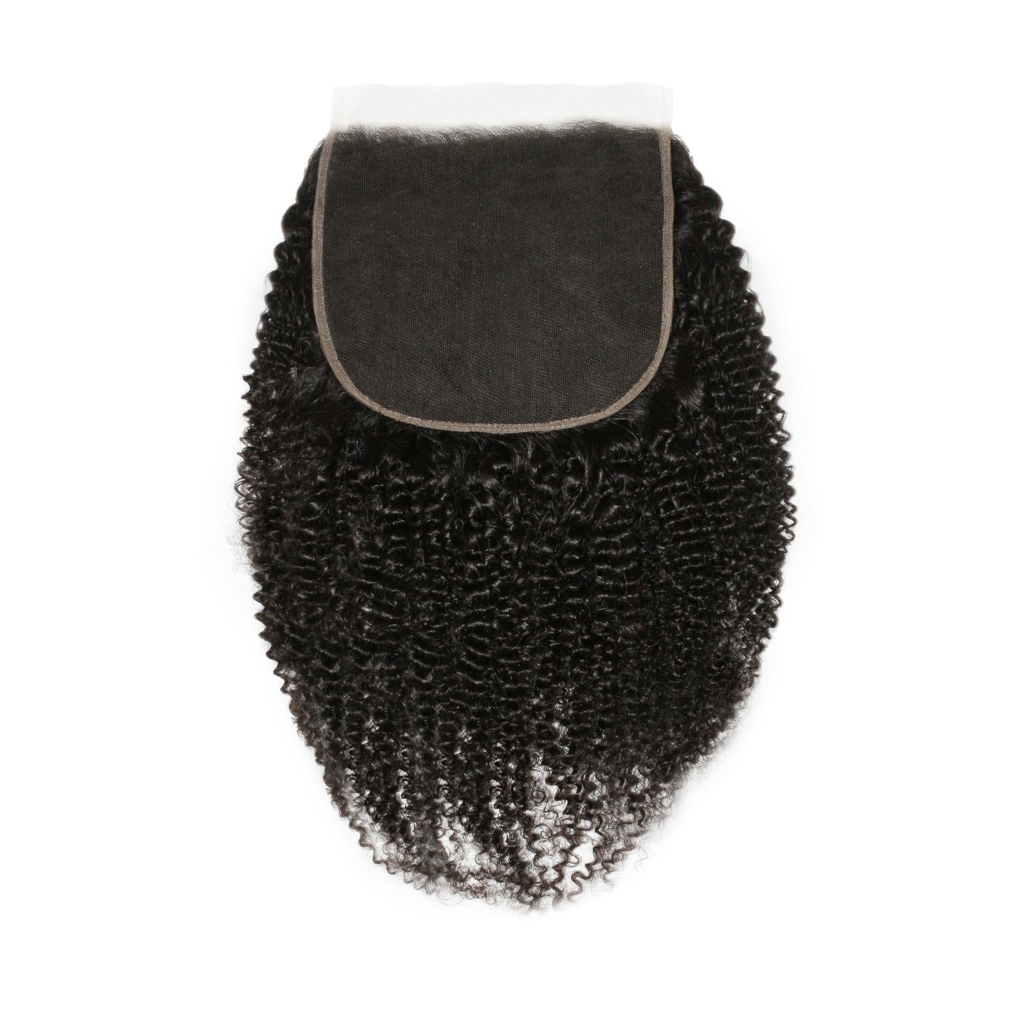 Afro Kinky 7x7 HD Lace Human Hair Closure - Private Label