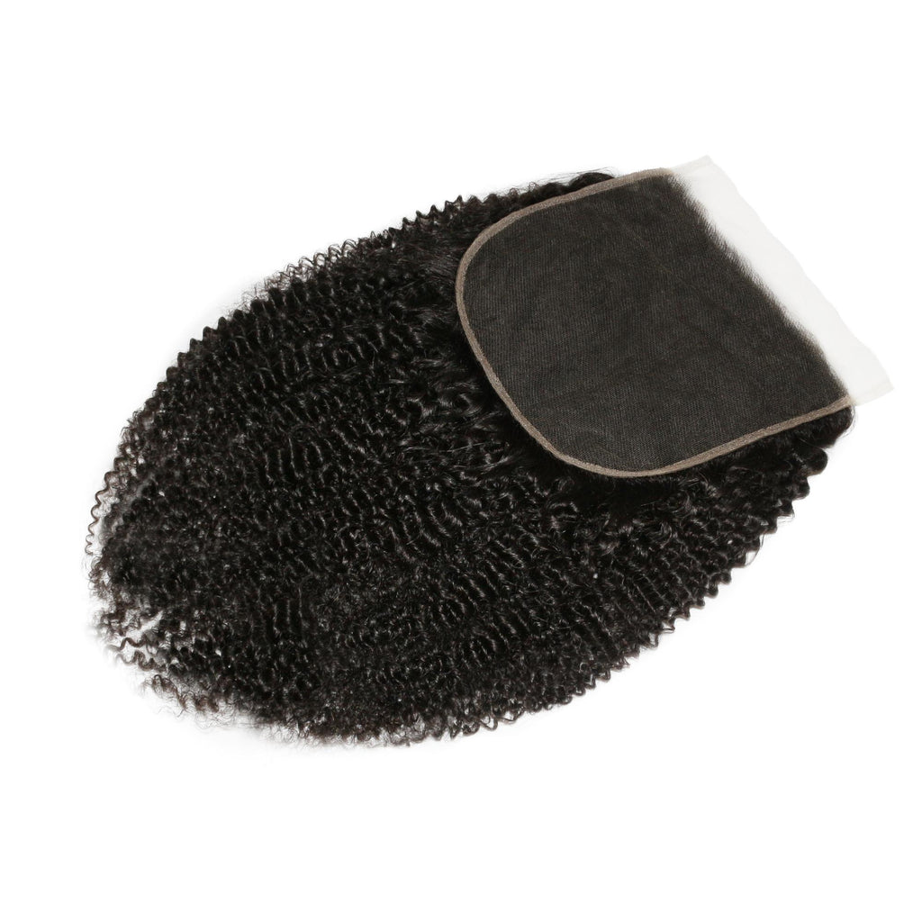 Afro Kinky 7x7 HD Lace Human Hair Closure - Private Label