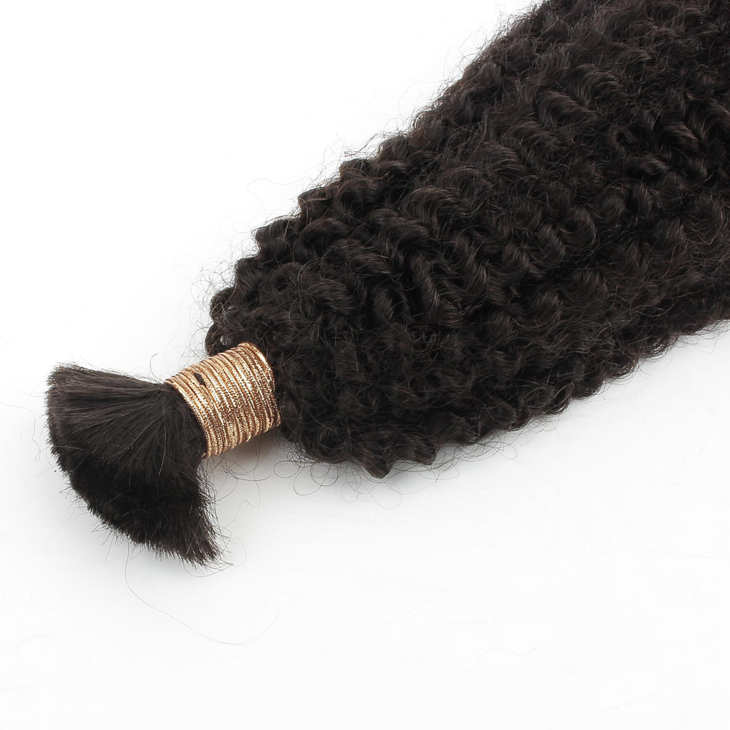 Afro Kinky Bulk 100% Human Braiding Hair - Private Label