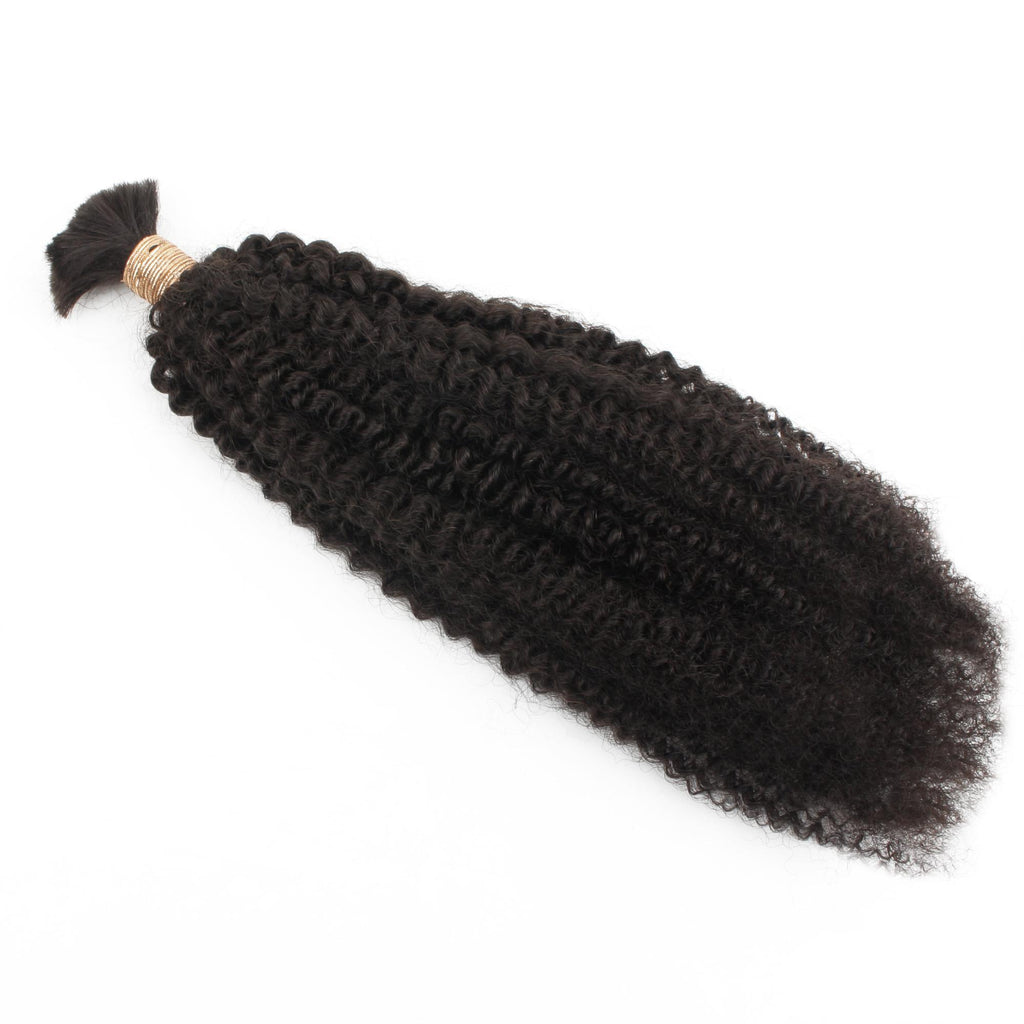 Afro Kinky Bulk 100% Human Braiding Hair - Private Label