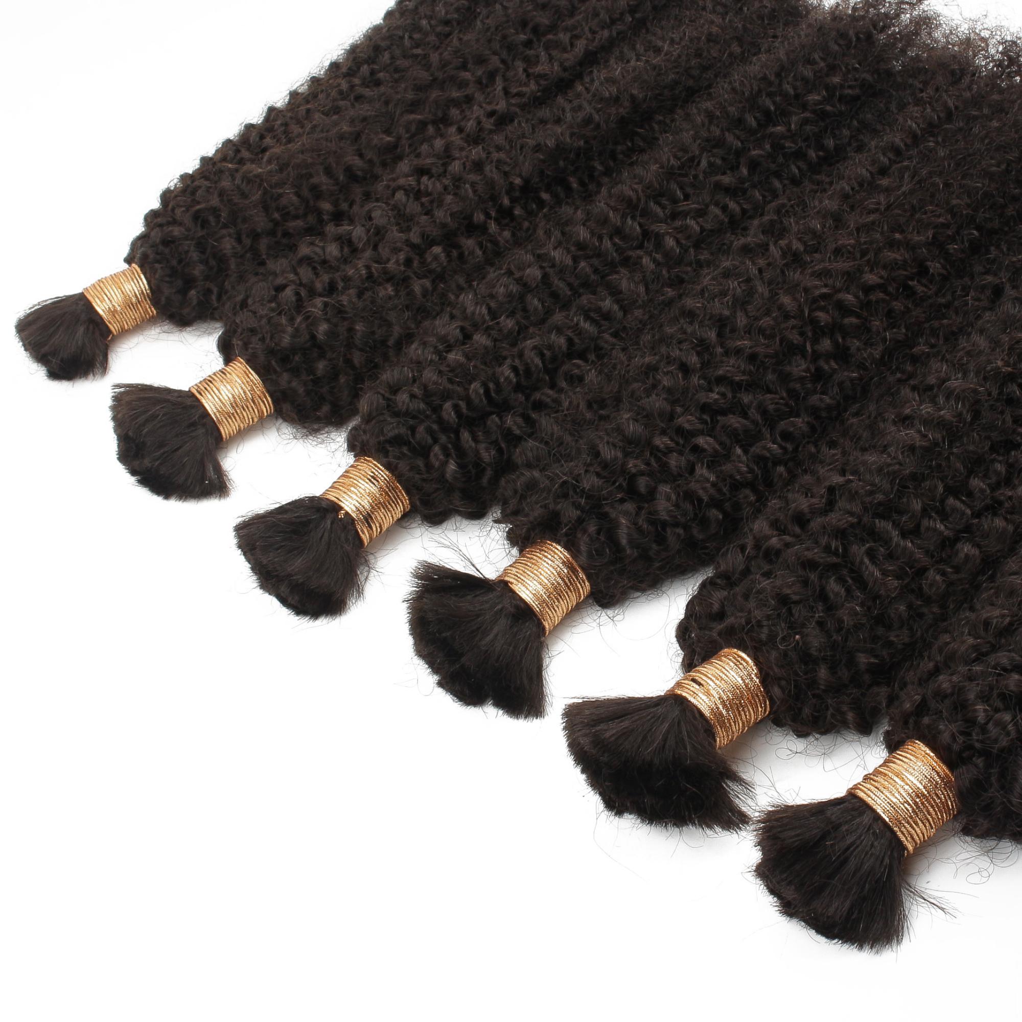Afro Kinky Bulk 100% Human Braiding Hair - Private Label