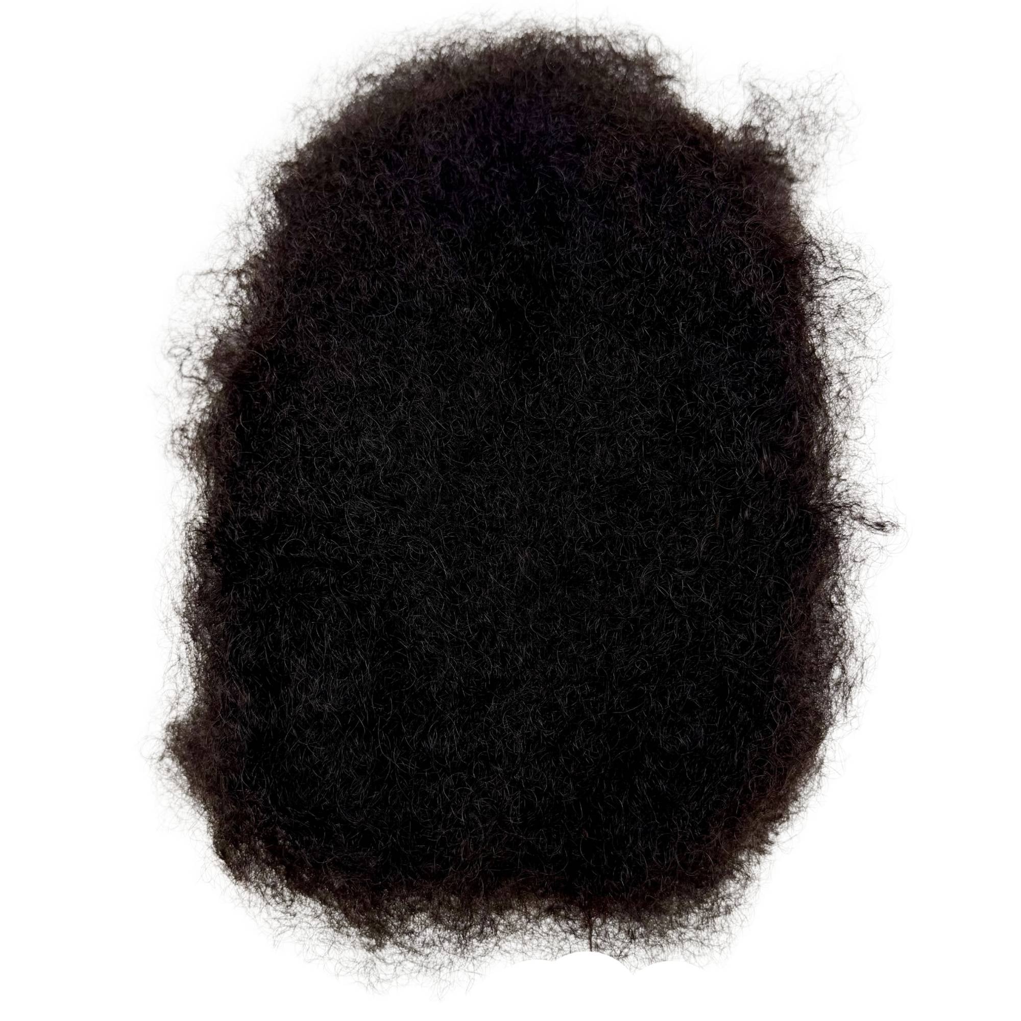 Afro Kinky Bulk Human Hair for Braiding, Dreadlocks & Twists — Natural Black 1B - Private Label