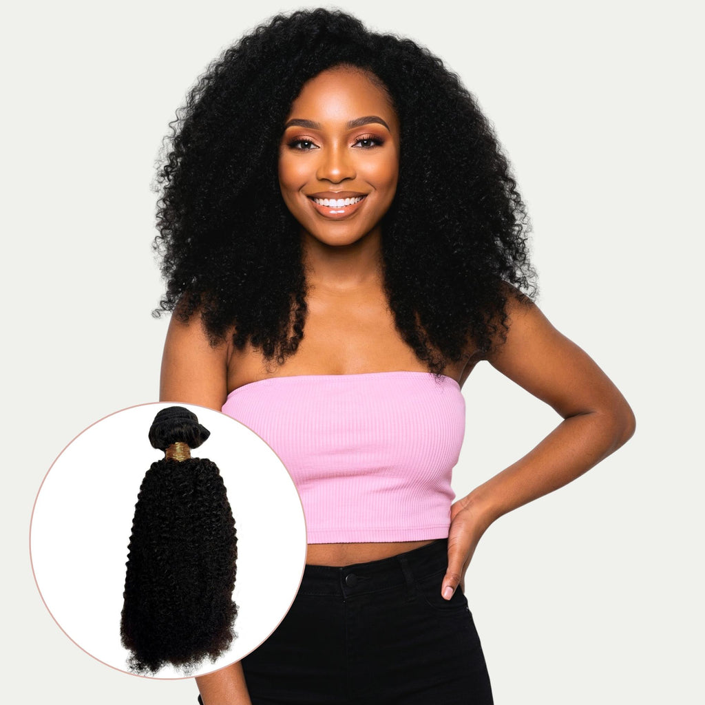 Afro Kinky Curly 100% Human Hair Bundles - Private Label