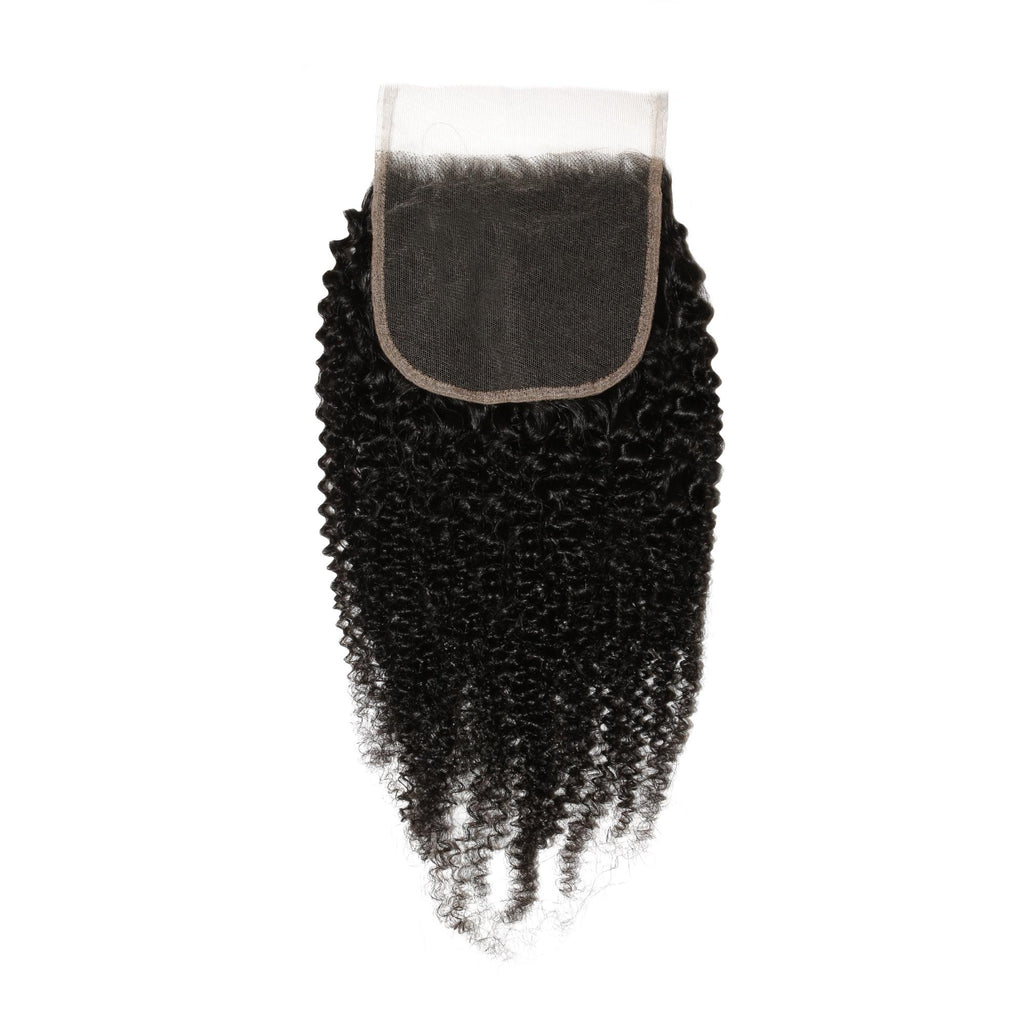 Afro Kinky Curly 5x5 HD Lace 100% Human Hair Closure - Private Label