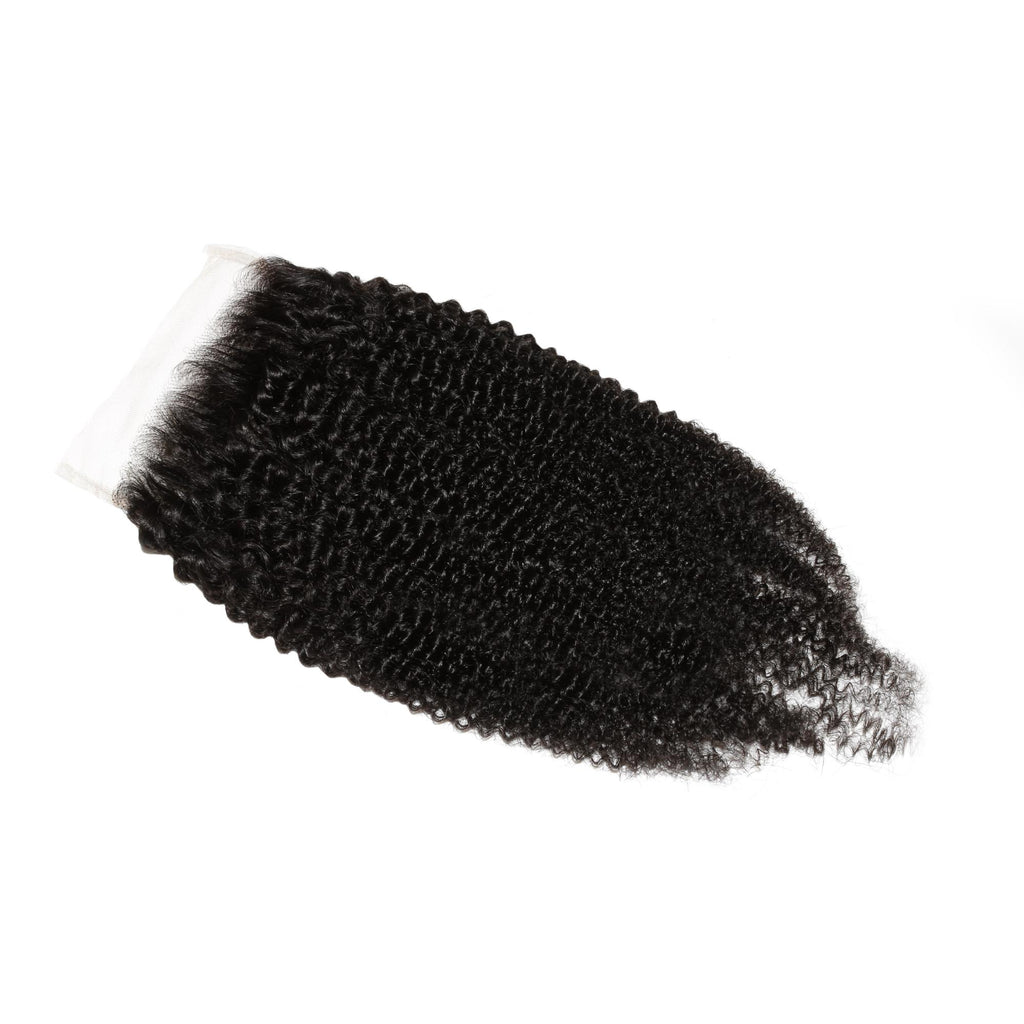 Afro Kinky Curly 5x5 HD Lace 100% Human Hair Closure - Private Label