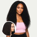 Afro Kinky Curly V Part 100% Human Hair Wig - Private Label