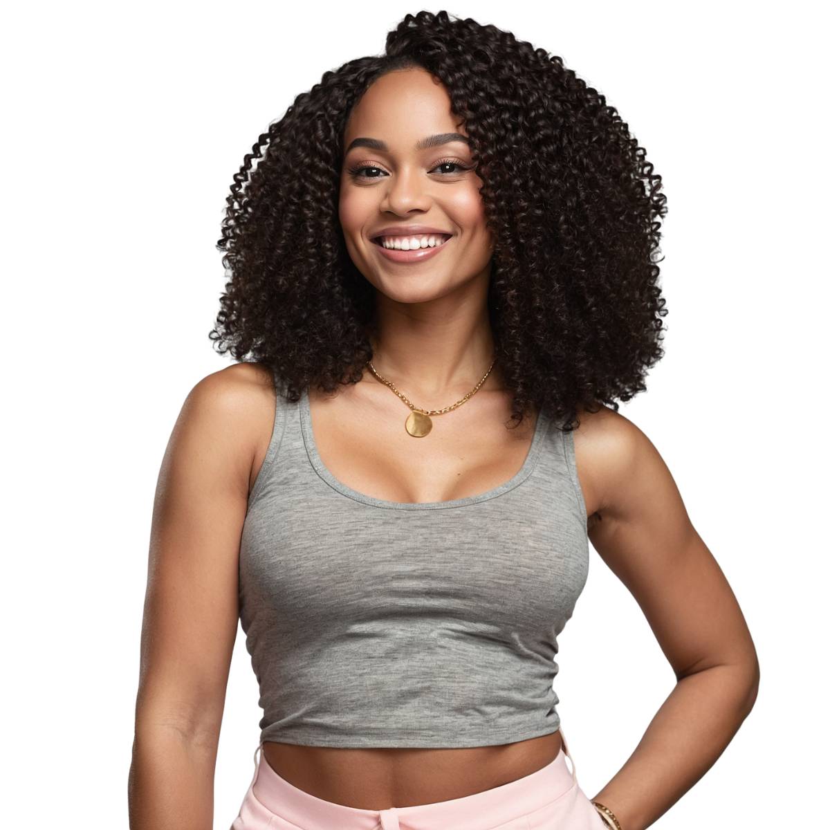 Afro Kinky Curly U Part 100% Human Hair Wig - Private Label