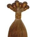 Ash Brown Straight Handtied Wefts - Private Label
