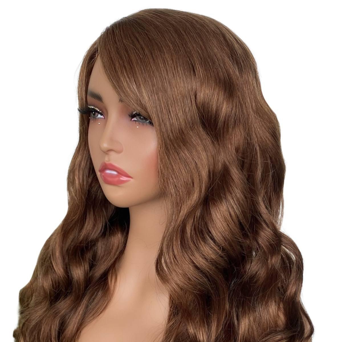 Auburn Body Wave 100% Human Hair Capless Wig - Private Label