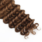 Auburn Deep Wave Bulk 100% Human Braiding Hair - Private Label