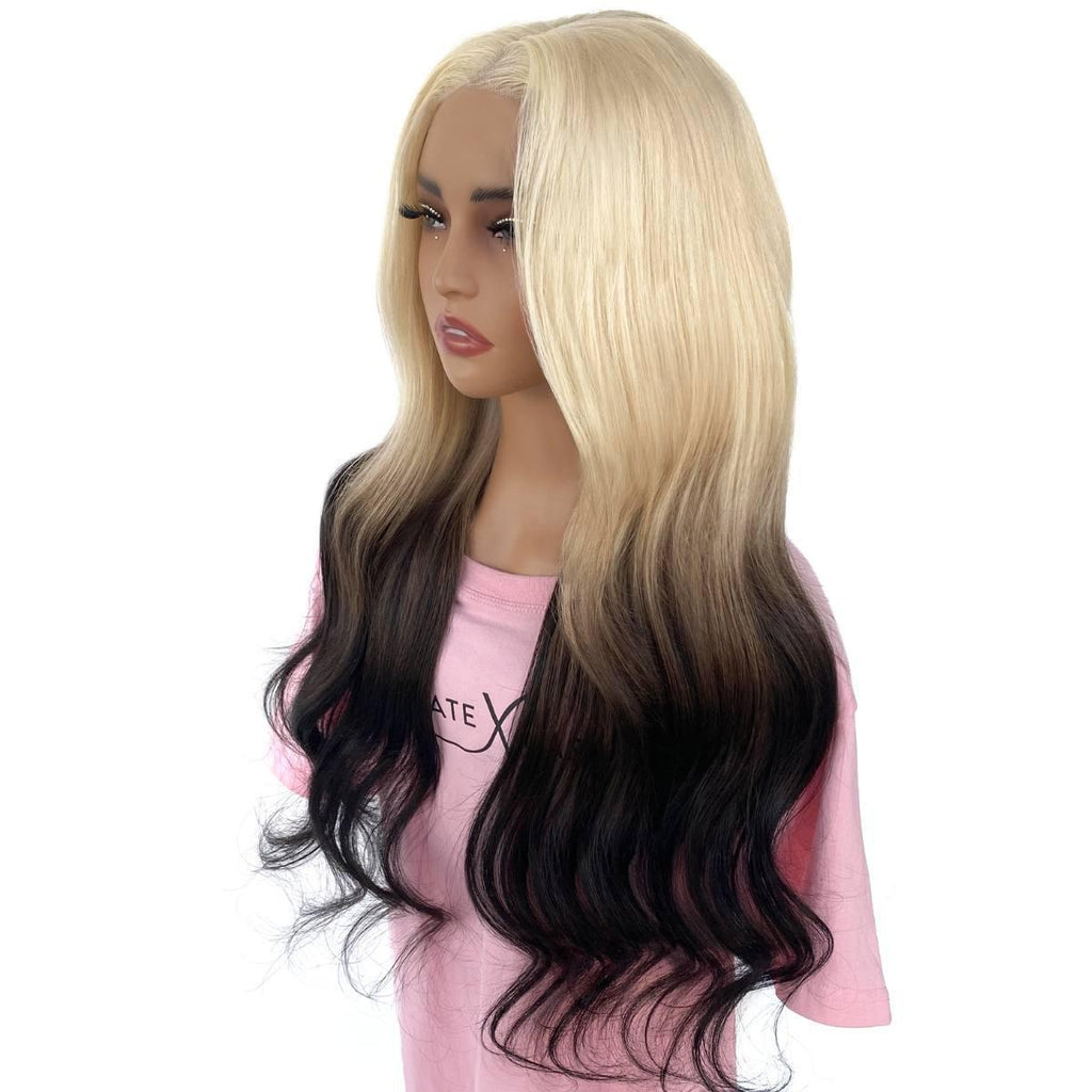 Aurora Glueless 5x5 HD Lace Professionally Colored 100% Human Hair Closure Wig - Private Label