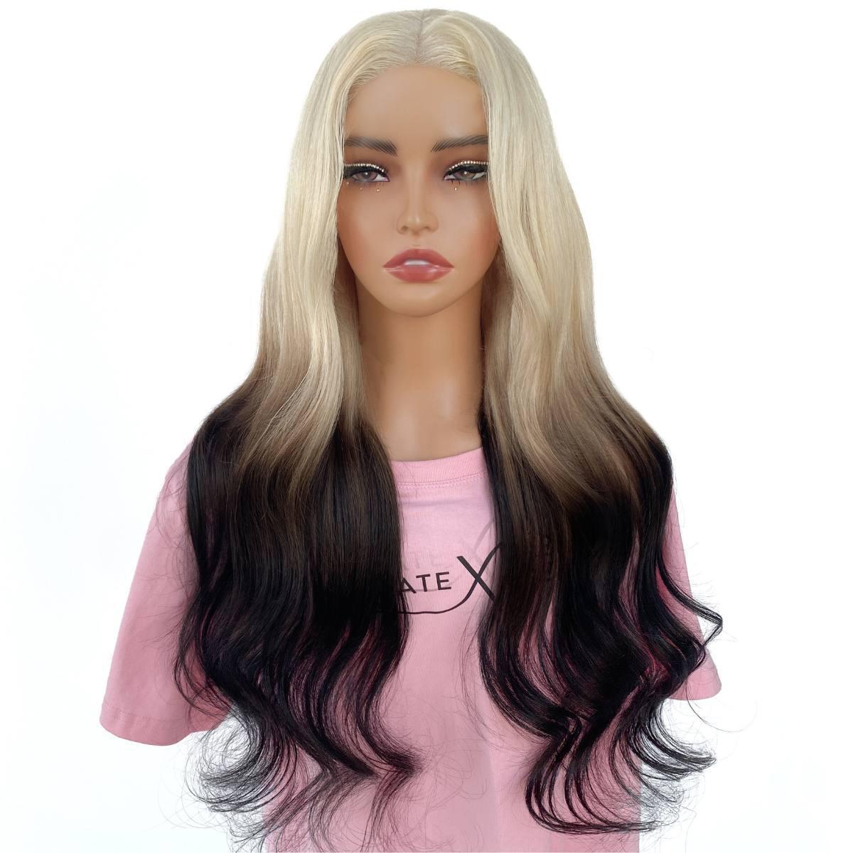 Aurora Glueless 5x5 HD Lace Professionally Colored 100% Human Hair Closure Wig - Private Label
