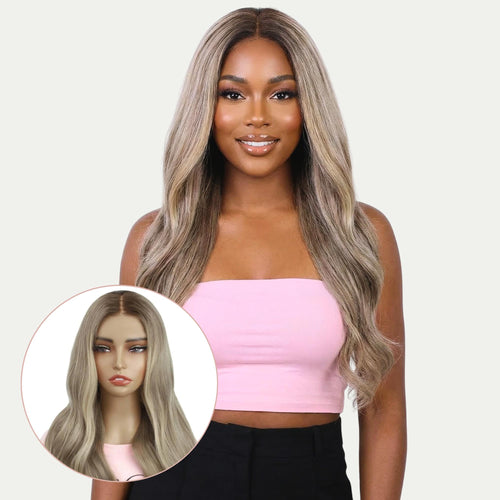 Autumn Glueless 5x5 HD Lace Professionally Colored 100% Human Hair Closure Wig - Private Label