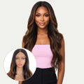 Ava Glueless 5x5 HD Lace Professionally Colored 100% Human Hair Closure Wig - Private Label