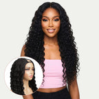 Beach Wave V Part 100% Human Hair Wig - Private Label