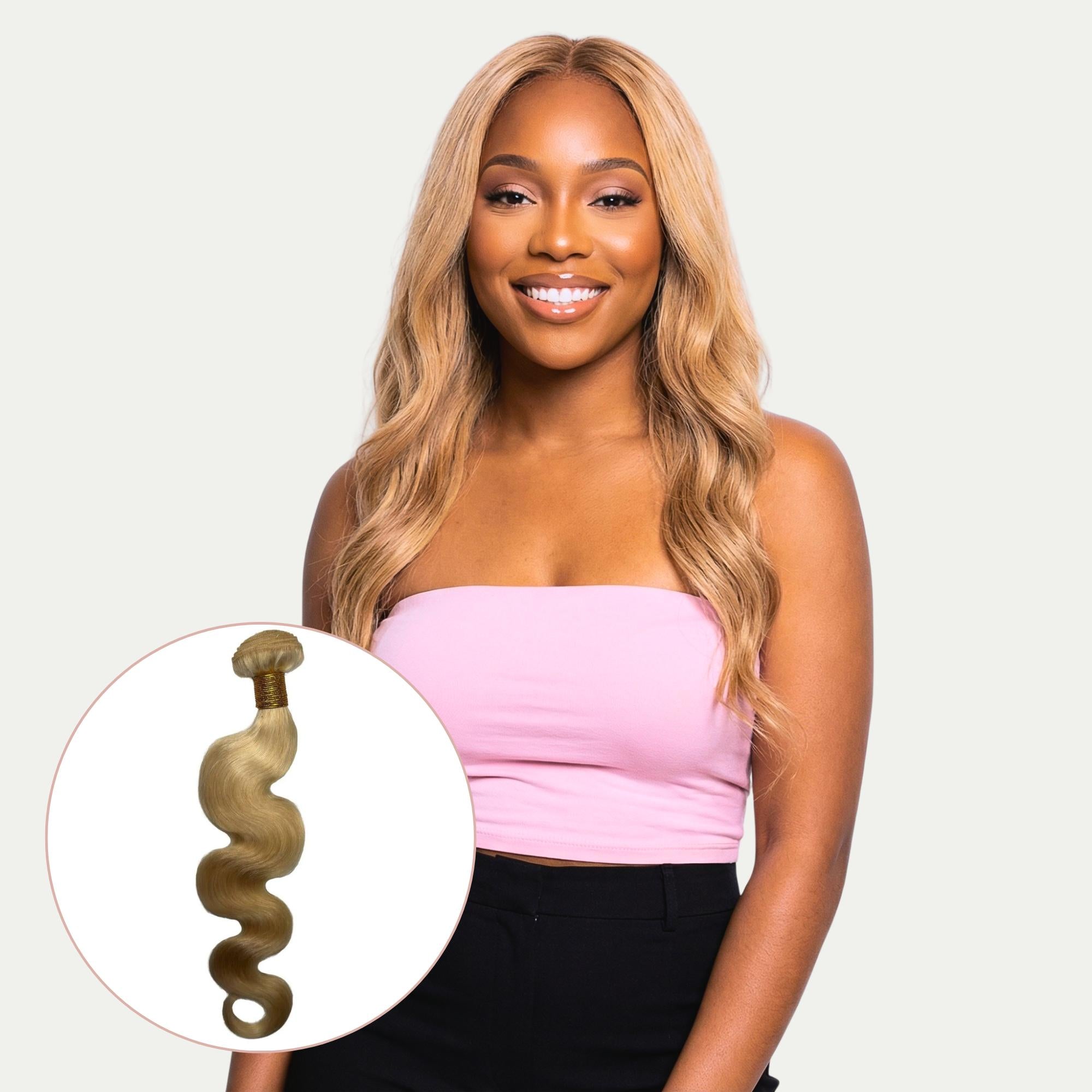 Blonde Body Wave 100% Human Hair Bundles - Private Label