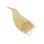Blonde Straight 4x4 Transparent Lace Human Hair Closure - Private Label
