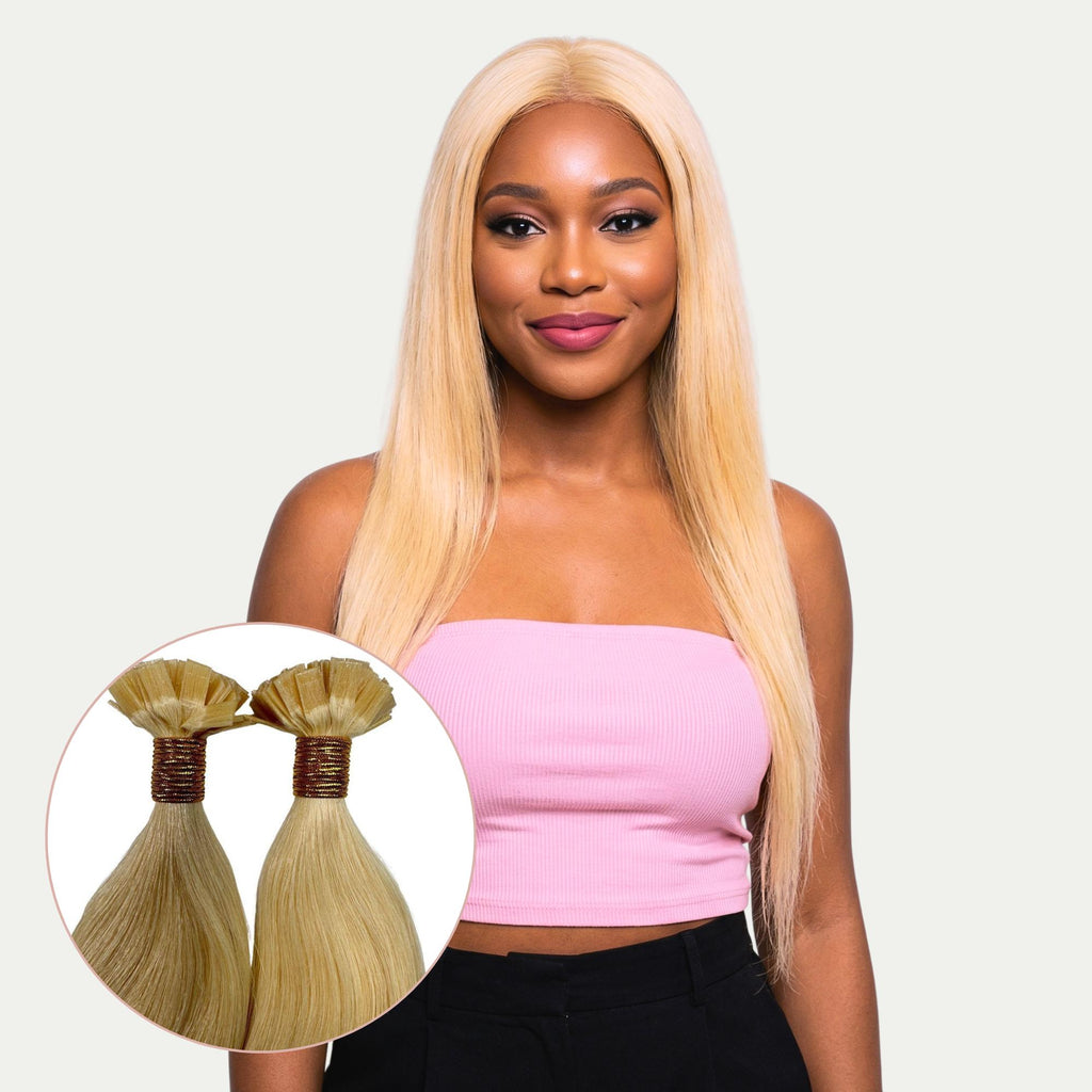 Blonde Straight Flat - Tip - Private Label