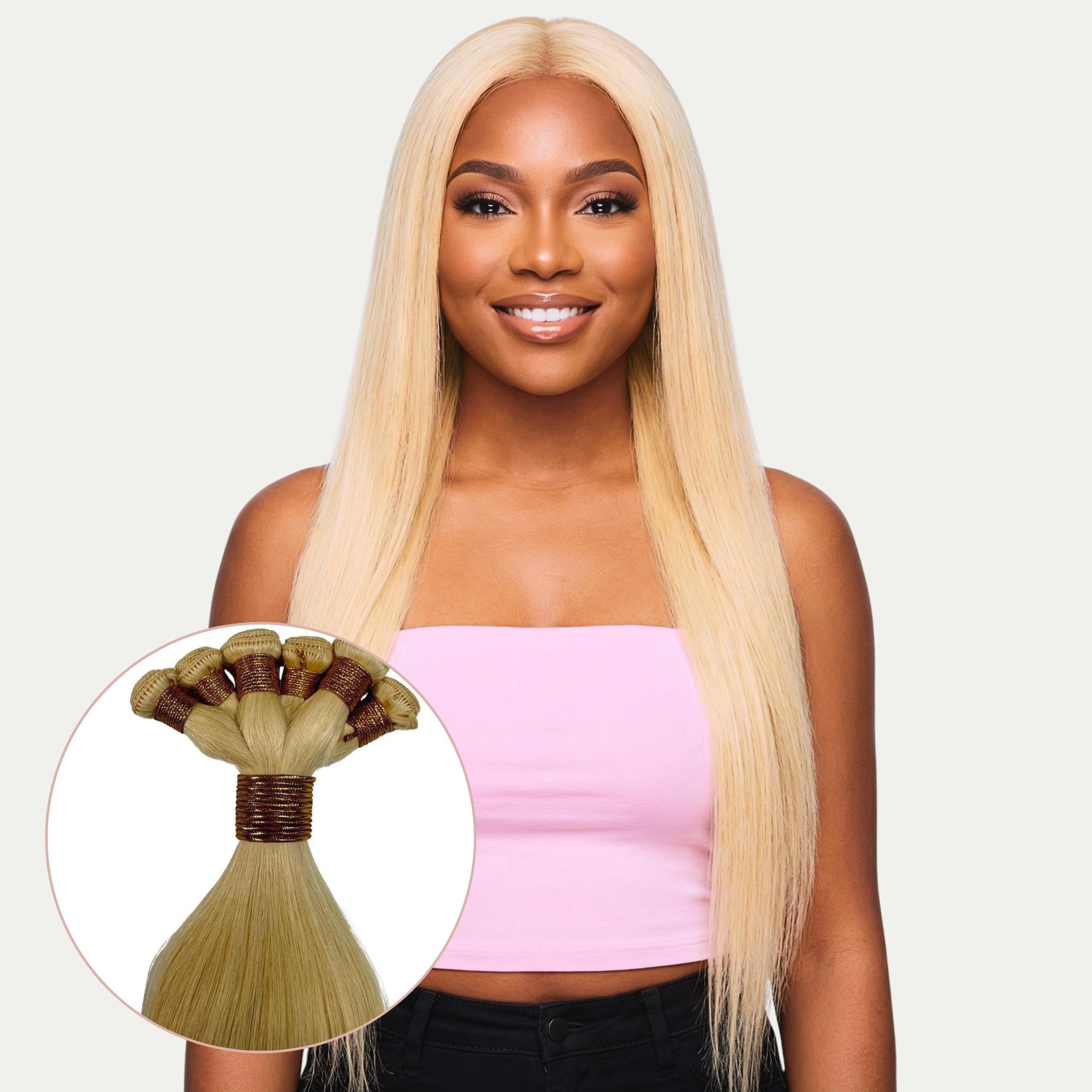 Blonde Straight Handtied Wefts - Private Label
