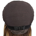 Highlight 4x4 Transparent Closure 100% Human Hair Bang Bob Wig - Private Label