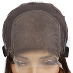 Highlight 4x4 Transparent Closure 100% Human Hair Bang Bob Wig - Private Label